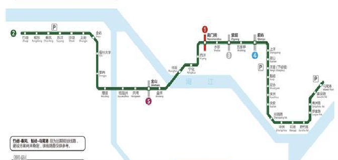 福州地铁2号线及延伸线